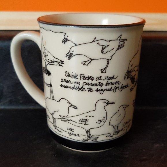 Vintage Bruce E Hart seagull mug - Picture 3 of 3